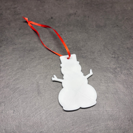 Juletræspynt Snemand