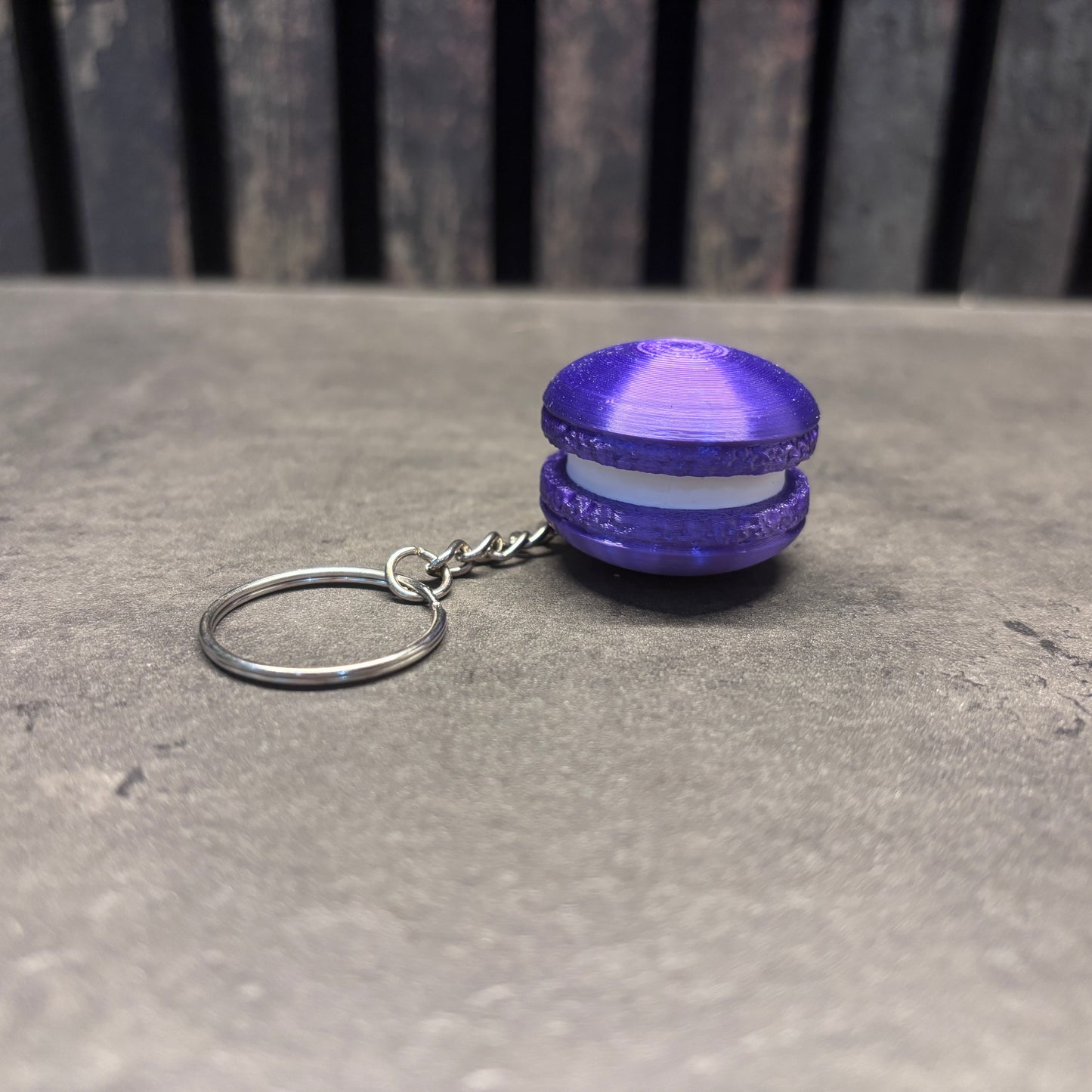 Macarons Clicker Nøglering