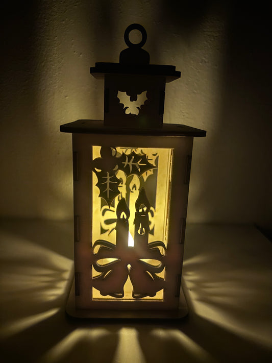 Lanterne til LED fyrfadslys Lys