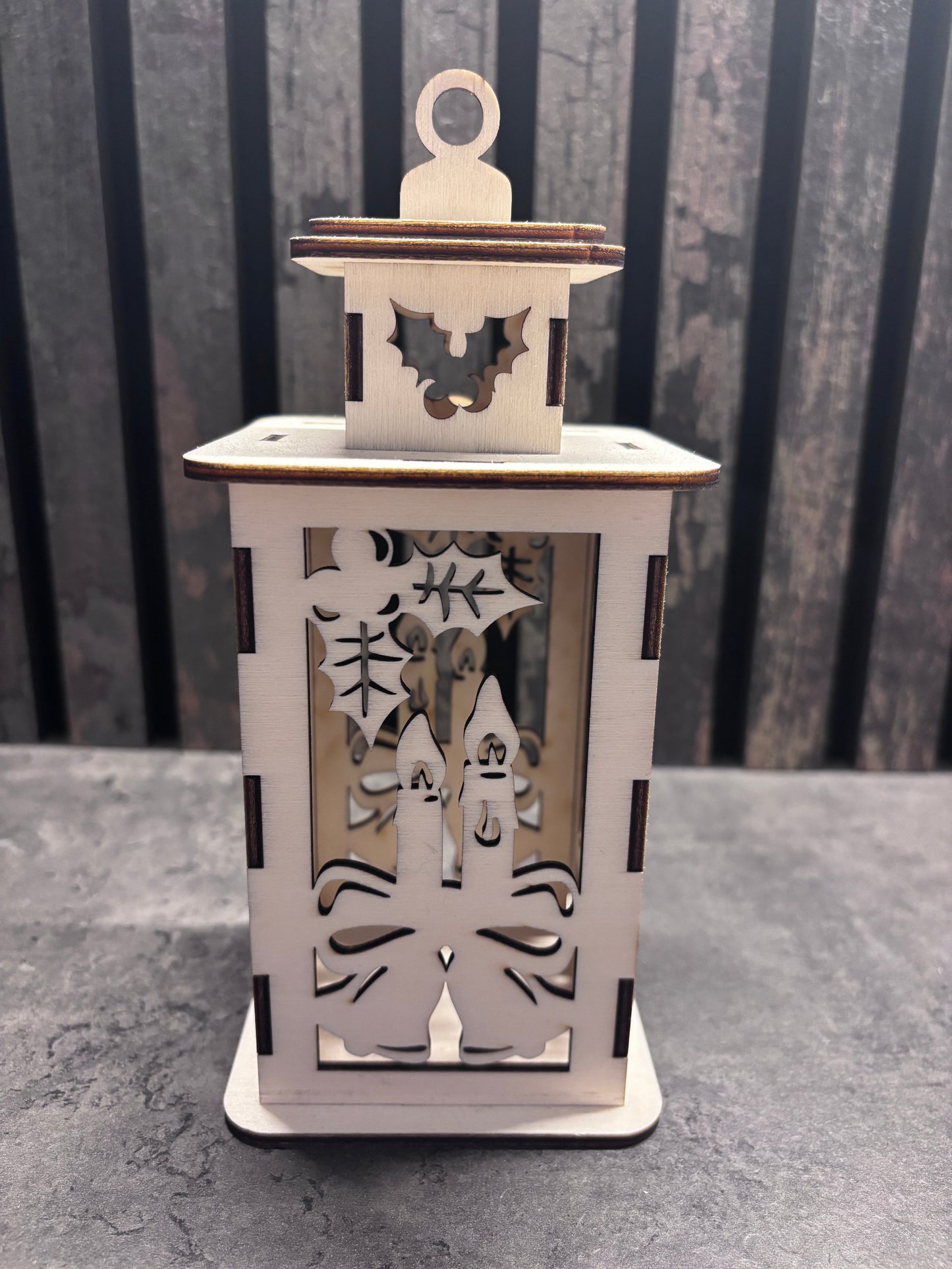 Lanterne til LED fyrfadslys Lys