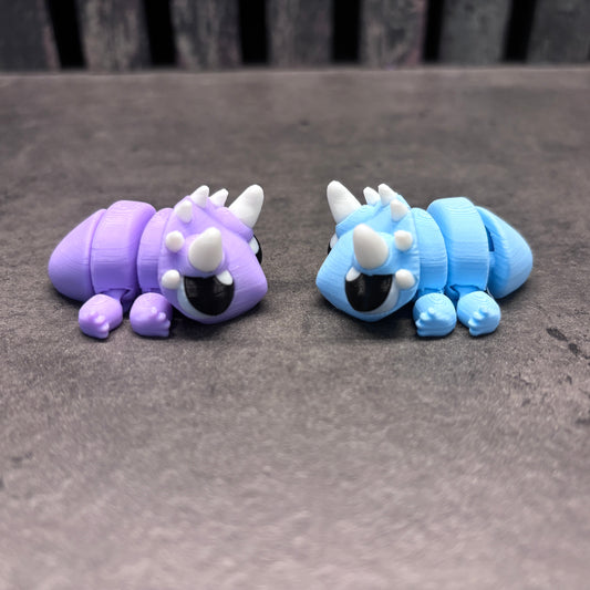 Mini Dinosaur Flexi (Fås i flere farver)