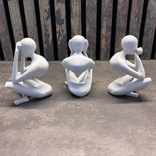 No Evil Trio (Fås i flere farver)