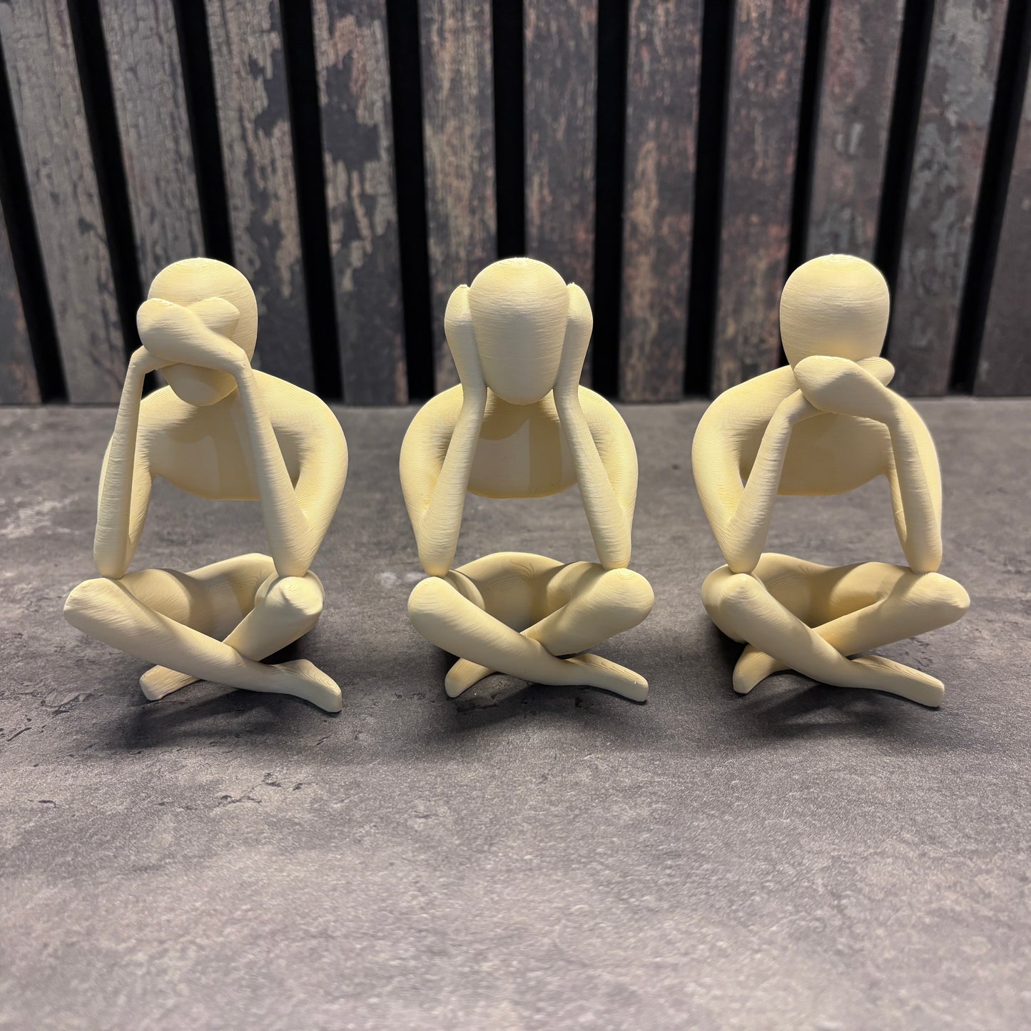 No Evil Trio (Fås i flere farver)