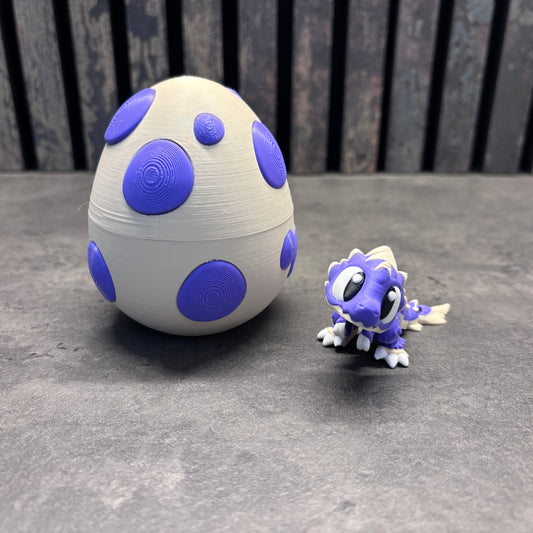 Dino Æg med Velociraptor