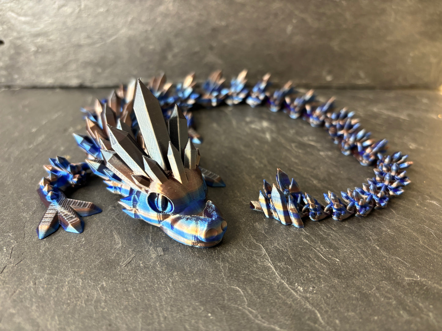 KrystalDrage 41 cm (Fås i flere farver)