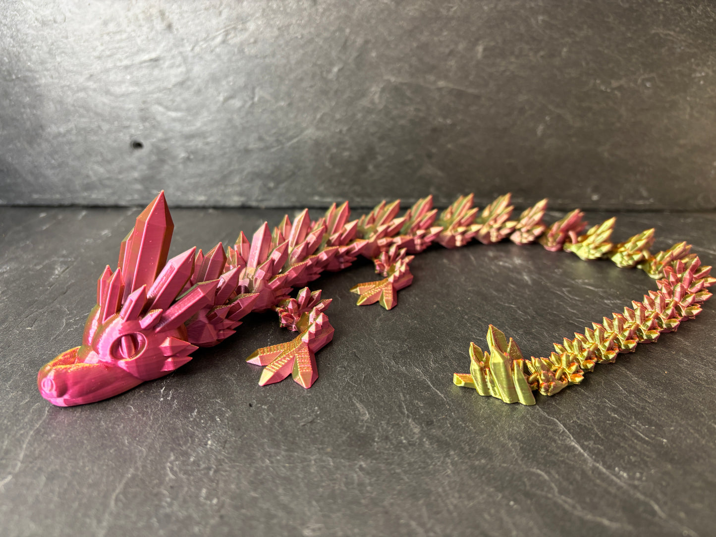 KrystalDrage 41 cm (Fås i flere farver)