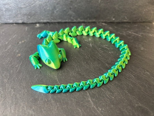 Firben Pixel 38cm Gul/Blå