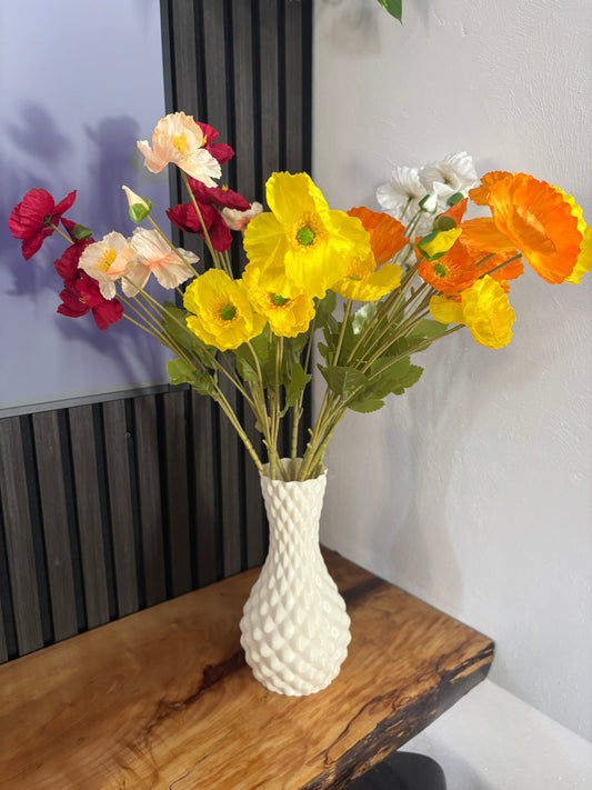 Diamant Vase Wood Ash