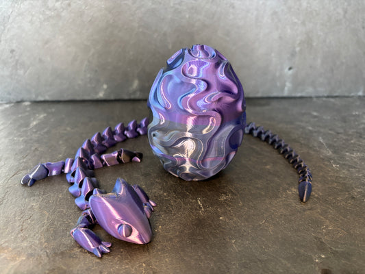 Æg Til Firben 9 cm (Fås i flere farver)