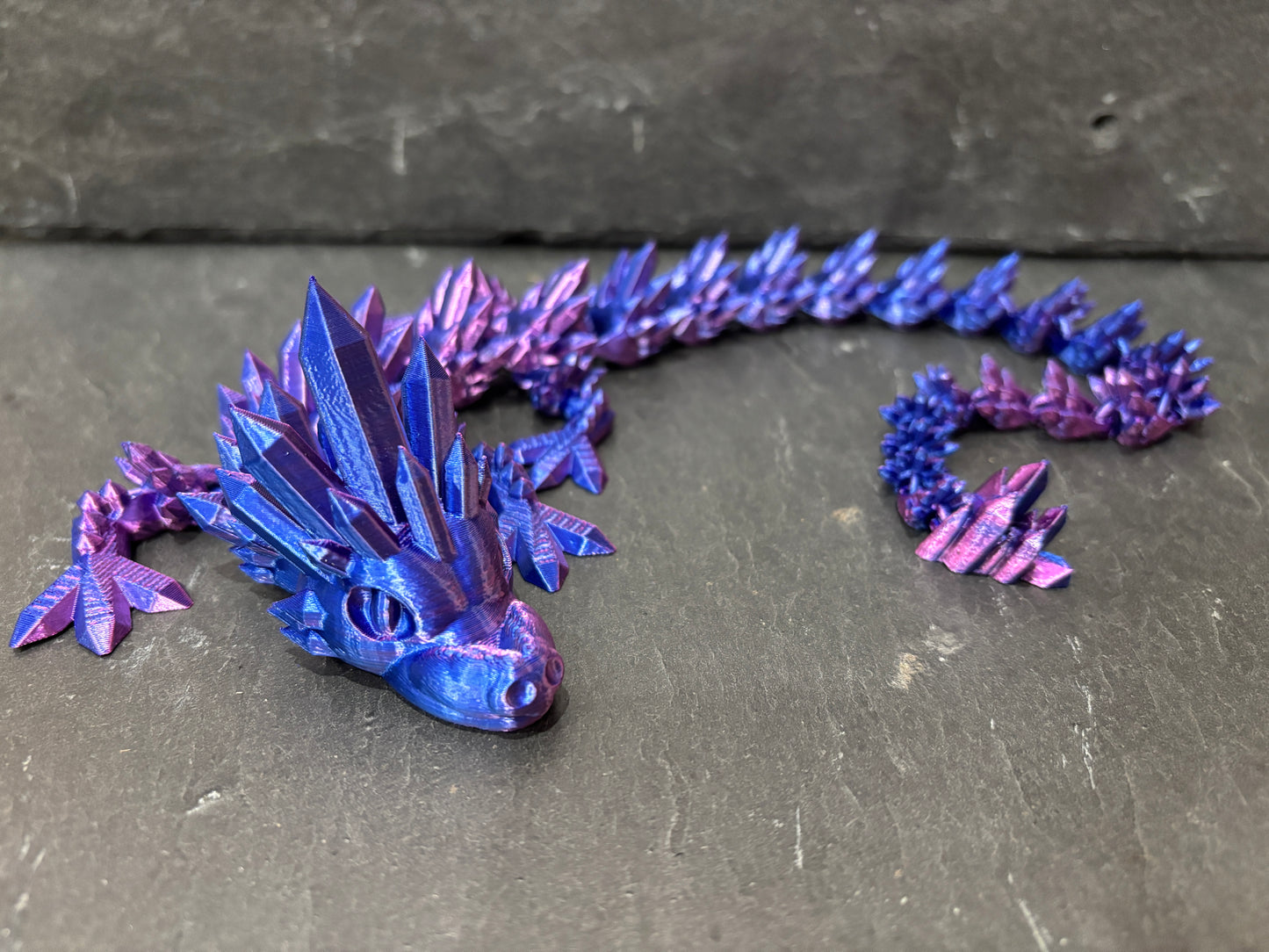 KrystalDrage 41 cm (Fås i flere farver)